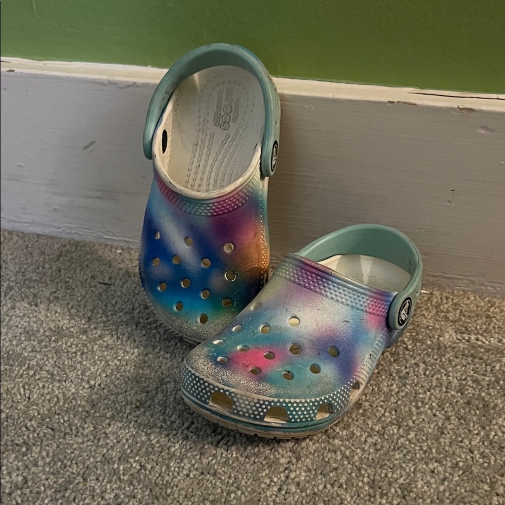 Toddler size 9 Crocs
